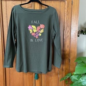 Talbots fall shirt